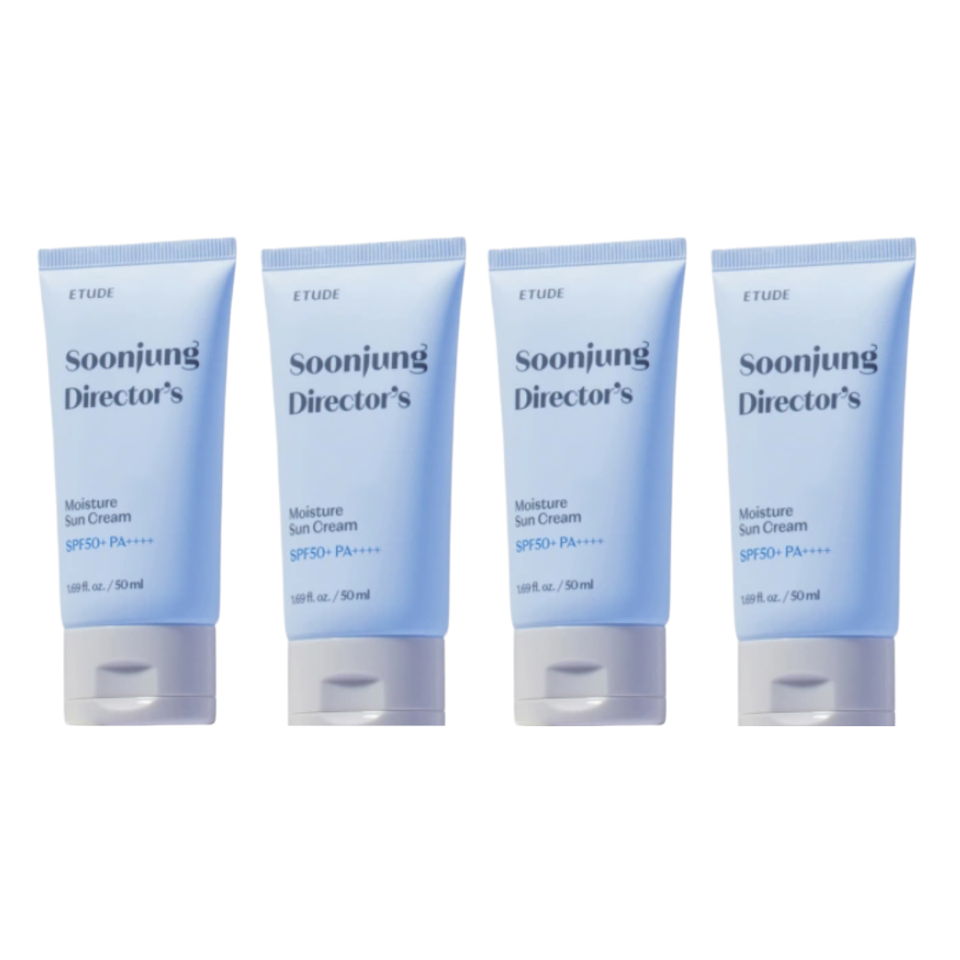 Etude House Soon Jung Director’s Moisture Sun Cream Duo SPF50+ / PA++++ 50mL (3 Options)