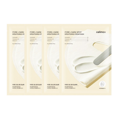 CELIMAX Pore & Dark Spot Brightening Cream Wrapping Mask (4 Sheets) (3 Options)