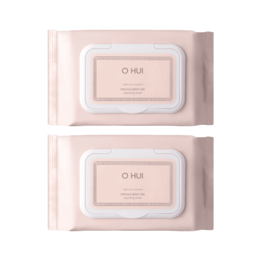 Ohui Miracle Moisture Cleansing Oil 150ml / Cleansing Foam 200ml / Cleansing Sheet 60ea (12 Options)