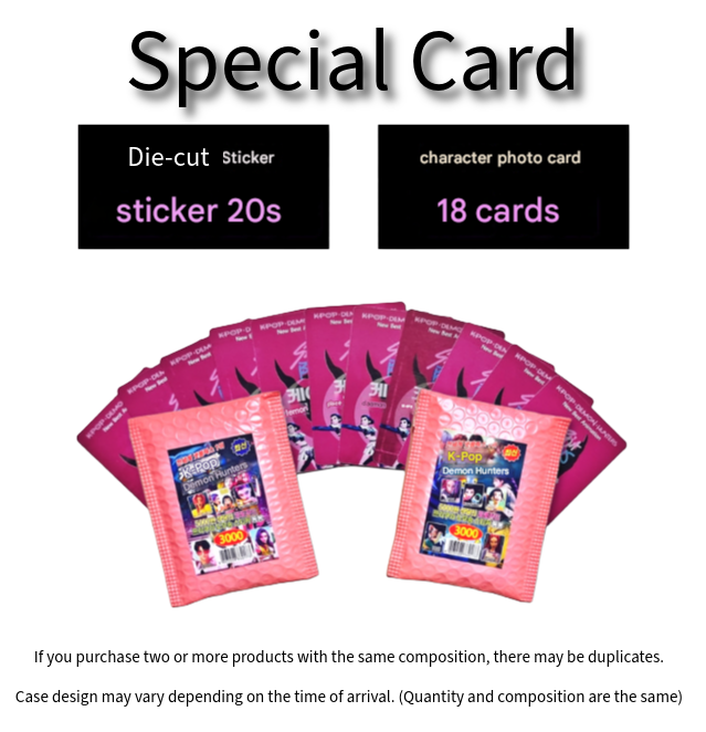 KPOP DEMON HUNTERS CARD SET (KPDH, SAJA BOYS, HUNTRIX) (5 Options)