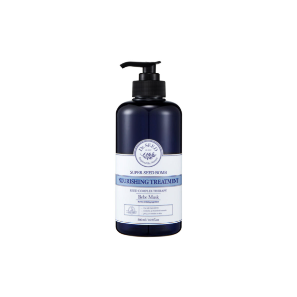 Dr.SEED Super Seed Bomb Shampoo, Treatment, Body Wash 500ml, 1000ml (Bebe Musk, Midnight Rose) (30 Options)