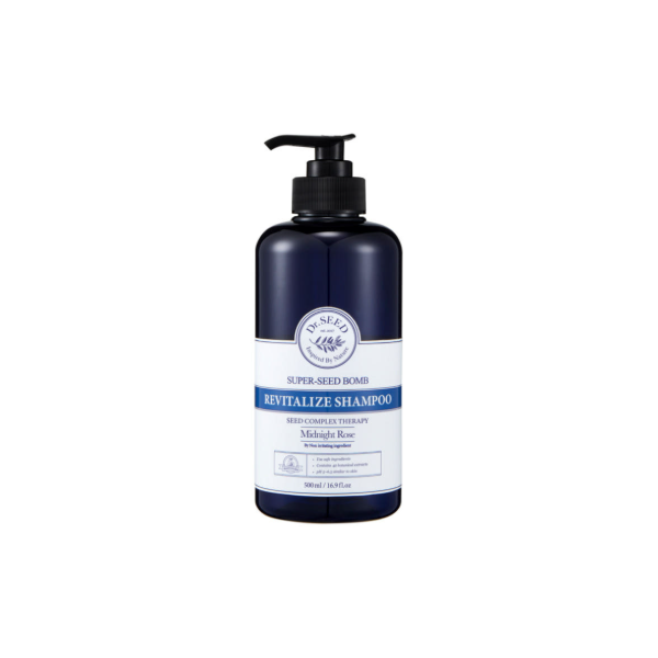 Dr.SEED Super Seed Bomb Shampoo, Treatment, Body Wash 500ml, 1000ml (Bebe Musk, Midnight Rose) (30 Options)