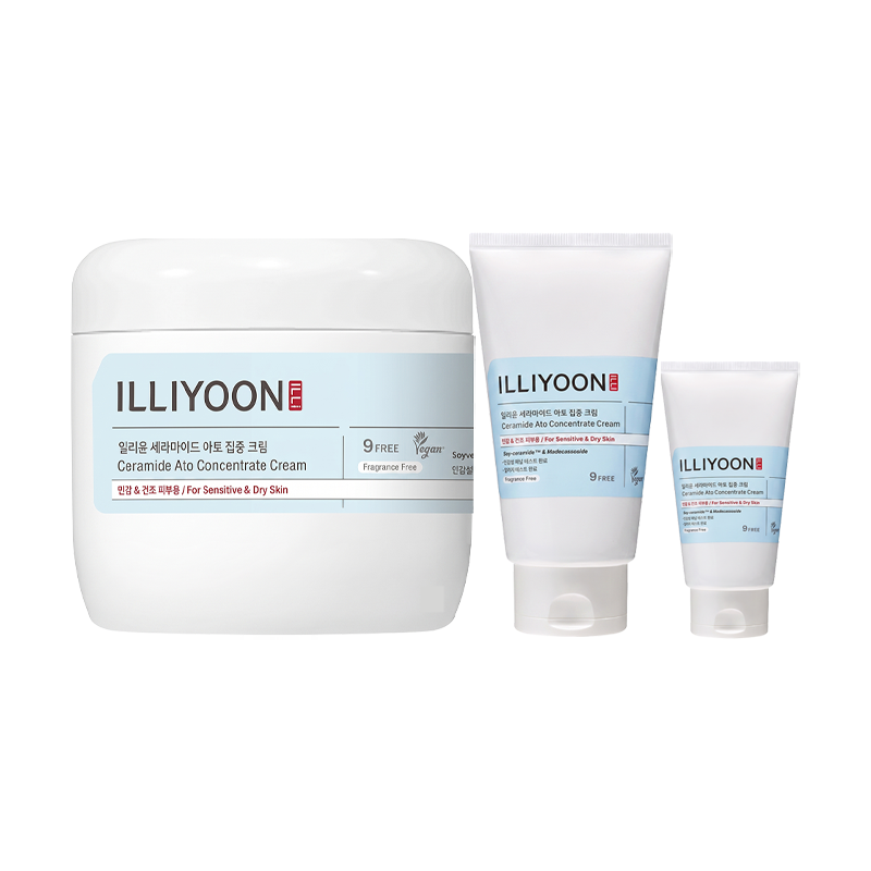 ILLIYOON Ceramide Ato Concentrate Cream 75ml / 150ml / 500ml (10 Options)