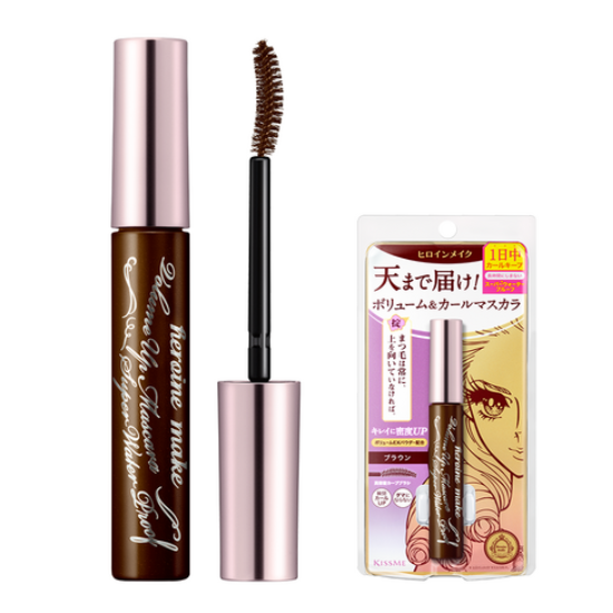 KISSME HEROINE Make Waterproof Mascara Long Up / Volume Up 6g (4 Options)