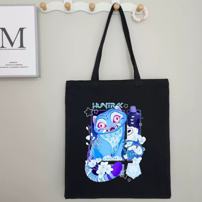 K-POP DEMON HUNTERS Eco Bag Derpy (Korean Blue Tiger) (5 Options)