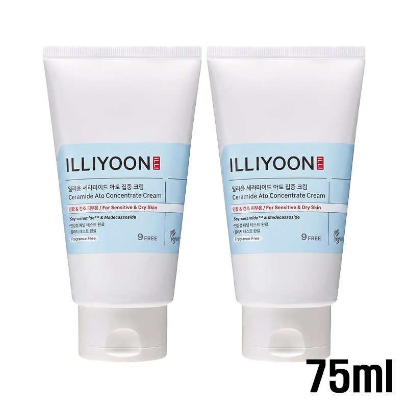 ILLIYOON Ceramide Ato Concentrate Cream 75ml / 150ml / 500ml (10 Options)