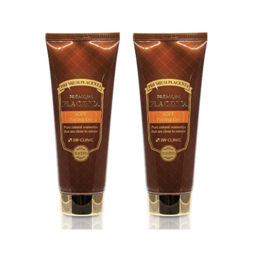 3W CLINIC Premium Placenta Soft Peeling Gel 180ml (3 Options)