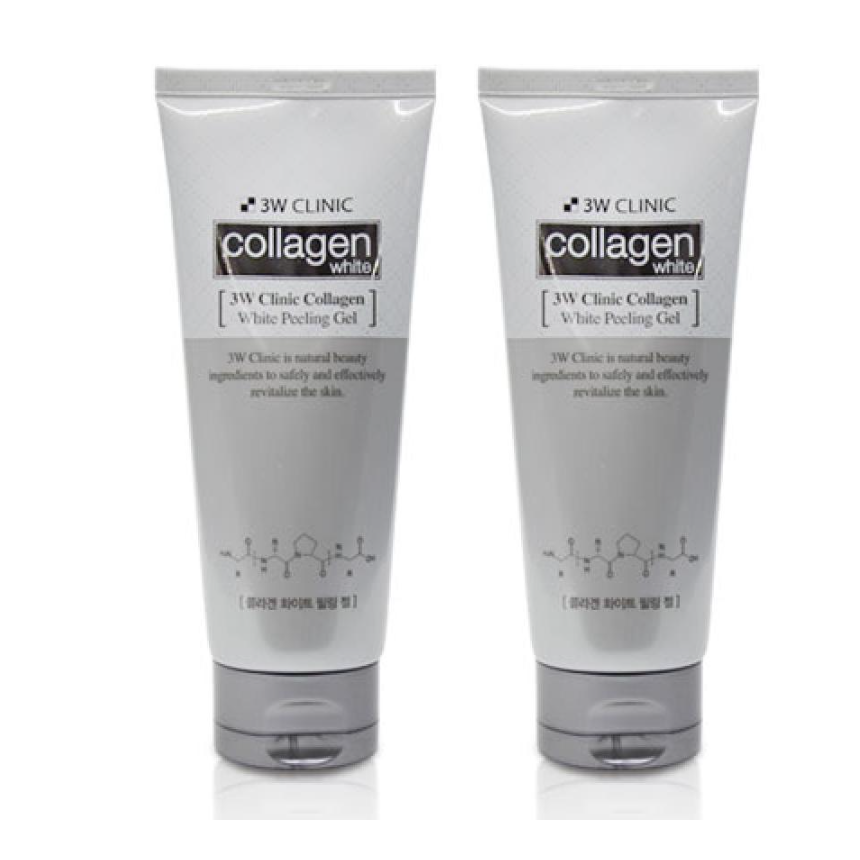 3W CLINIC Collagen White Peeling Gel 180ml (3 Options)