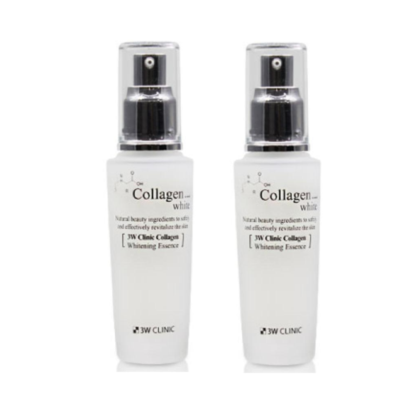 3W CLINIC Collagen Whitening Essence 50ml  (3 Options)