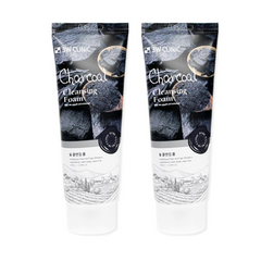 3W CLINIC Charcoal Cleansing Foam 100ml (3 Options)