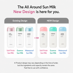 MISSHA All Around Safe Block Sun Milk EX SPF50+ PA+++ 70ml (Essence / Waterproof / Soft Finish) (10 Options)