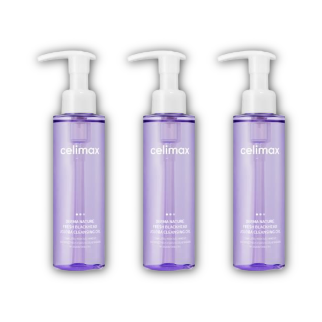 Celimax Derma Nature Fresh Jojoba Blackhead Cleansing Oil 150ml (3 Options)