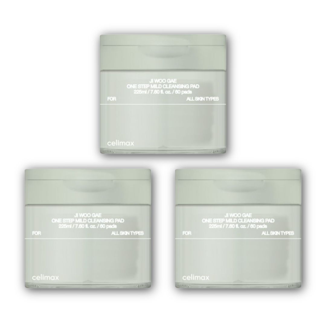 Celimax Jiugae One Step Mild Cleansing Pad 60 Pads (3 Options)