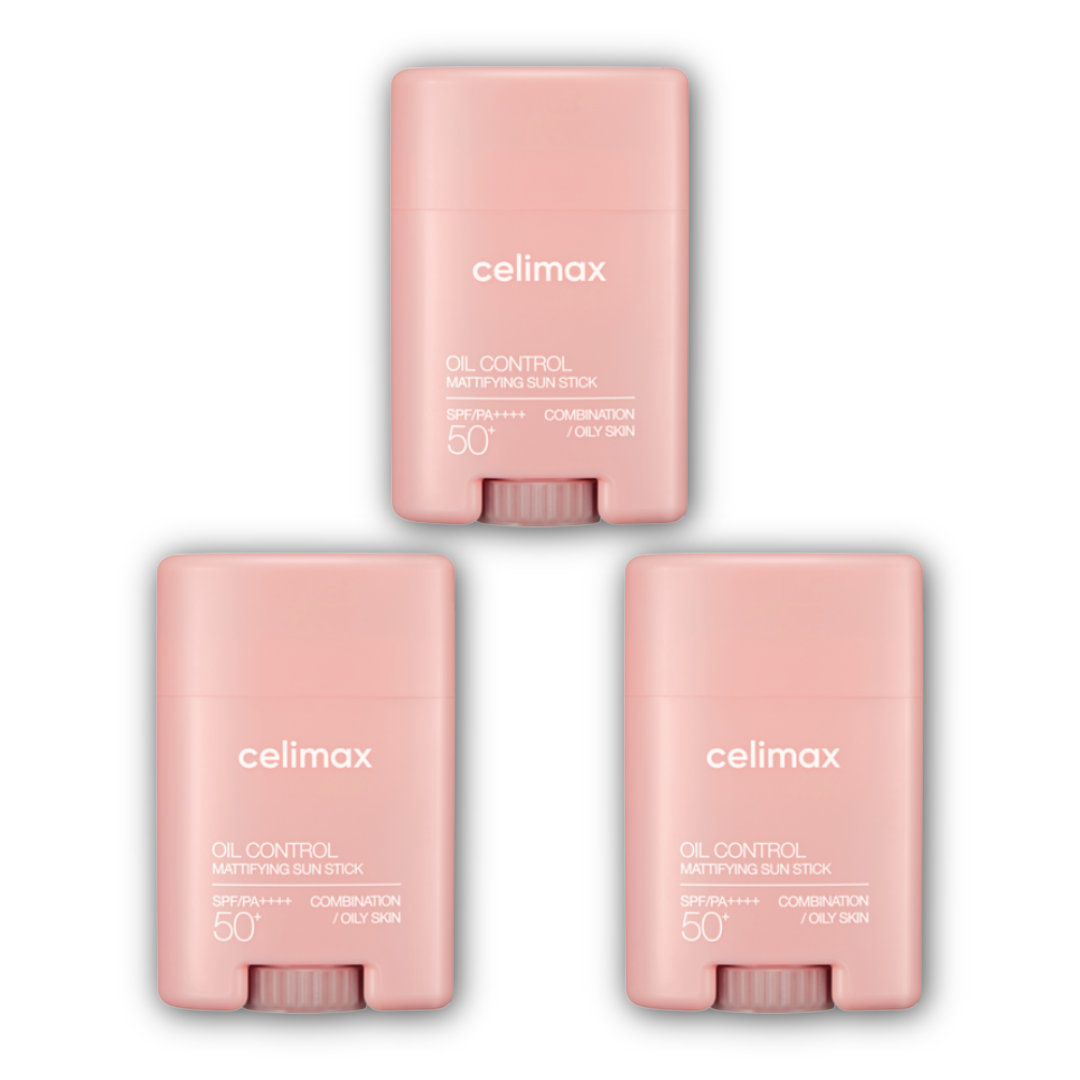Celimax Oil Control Mattifying Sun Stick SPF50+ PA++++ (19g) (3 Options)