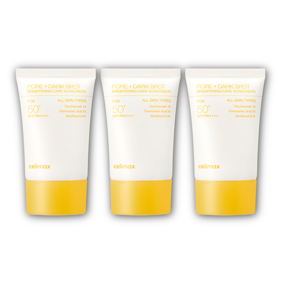 Celimax Brightening Pore-Dark Spot Sunscreen SPF50+ PA++++ 50ml (3 Options)