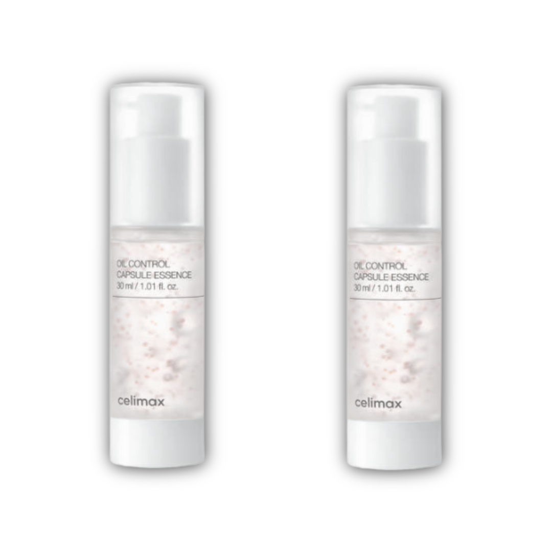 Celimax Oil Control Capsule Essence (30ml) ,+ Oil Control Light Sunscreen SPF50+ PA++++ (40ml) (7 Options)