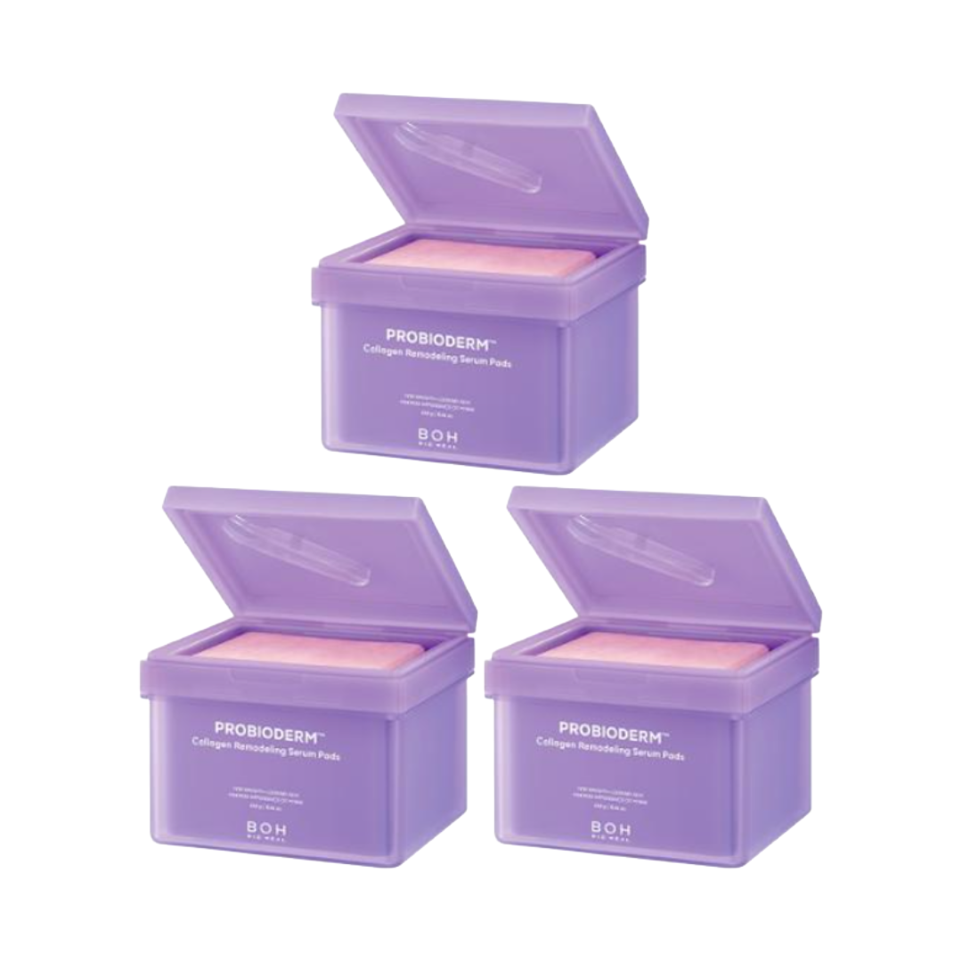 BIOHEAL BOH Probioderm™ Collagen Remodeling Serum Pads 70 Pads (3 Options)