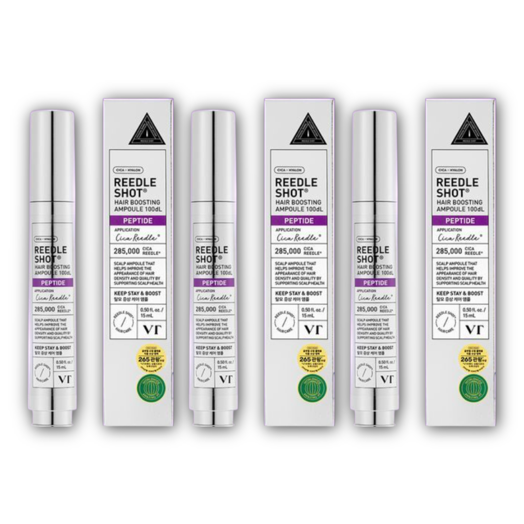VT Reedle Shot Hair Boosting Ampoule 15ml (3 Options)