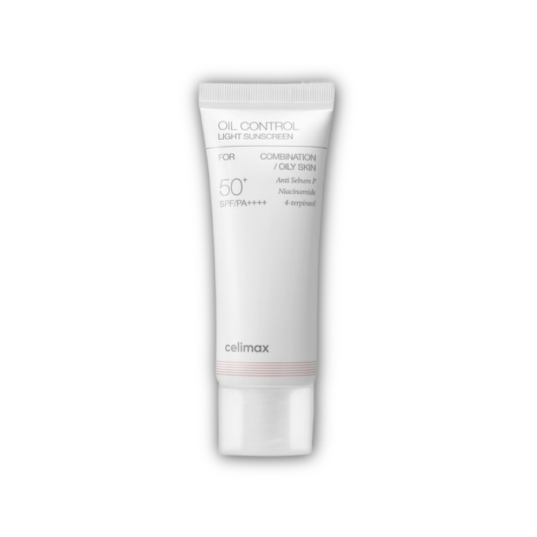 Celimax Oil Control Capsule Essence (30ml) ,+ Oil Control Light Sunscreen SPF50+ PA++++ (40ml) (7 Options)