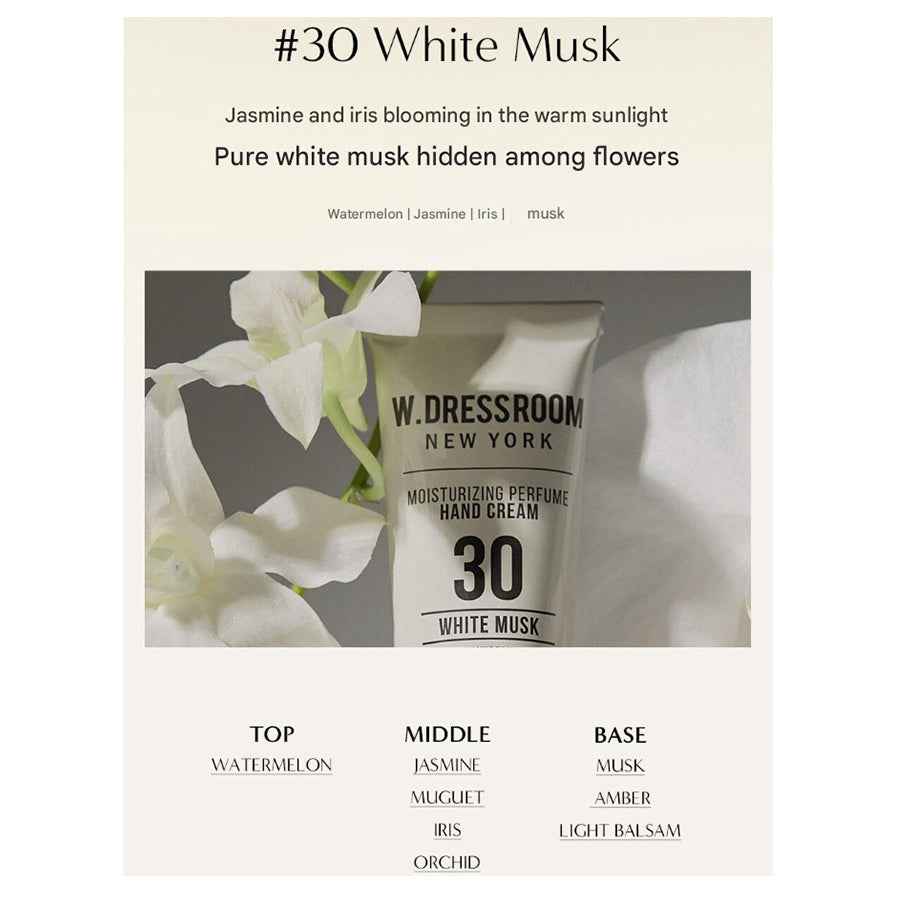 W.DRESSROOM Perfume Hand Cream & Revive Functional Hand Cream Set (50ml + 50ml) 4 Options