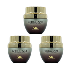 3W CLINIC Gold & Snail Intensive Care Cream 55g (3 Options)