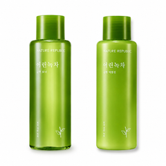 Nature Republic Young Green Tea Mild Toner, Emulsion 155ml "NEW (7 Options)