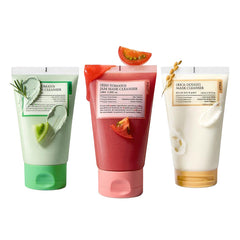 FULLY Vegan Pack Cleanser 3 Types (Green Tomato / Red Tomato / Rice Dough) 10 Options