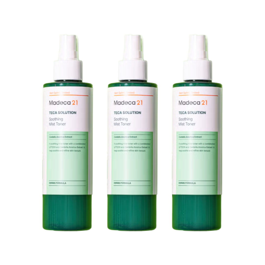 Madeca21 TECA Solution Soothing Mist Toner 200 ml (3 Options)