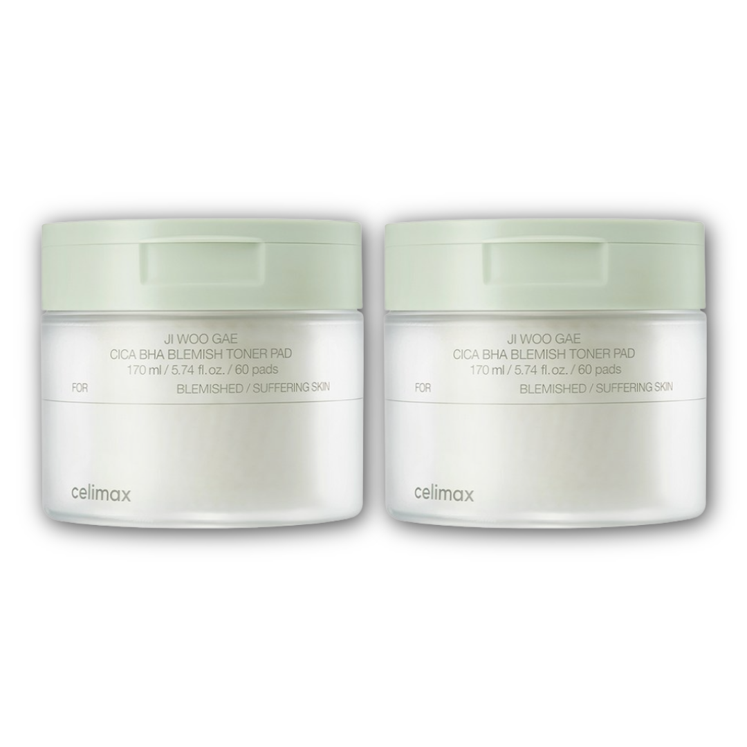 Celimax Cica Eraser Pad 60 Pads (3 Options)