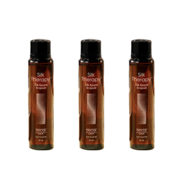 Silk Therapy Silk Keratin Line — No-Wash Treatment 60ml / Ampoule Essence 25ml / Ampoule Hair Pack 150ml (10 Options)