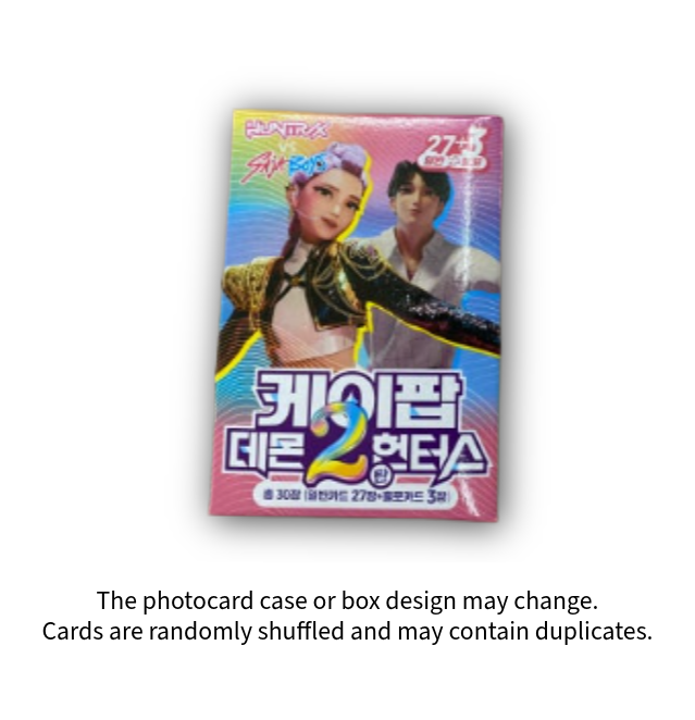 K-POP Demon Hunters Trading Card Vol.2 (1 Pack (30 cards) / 1 Box (360 cards)) (2 Options)