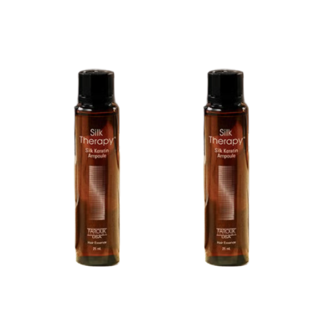 Silk Therapy Silk Keratin Line — No-Wash Treatment 60ml / Ampoule Essence 25ml / Ampoule Hair Pack 150ml (10 Options)