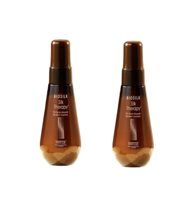 Silk Therapy Silk Keratin Line — No-Wash Treatment 60ml / Ampoule Essence 25ml / Ampoule Hair Pack 150ml (10 Options)