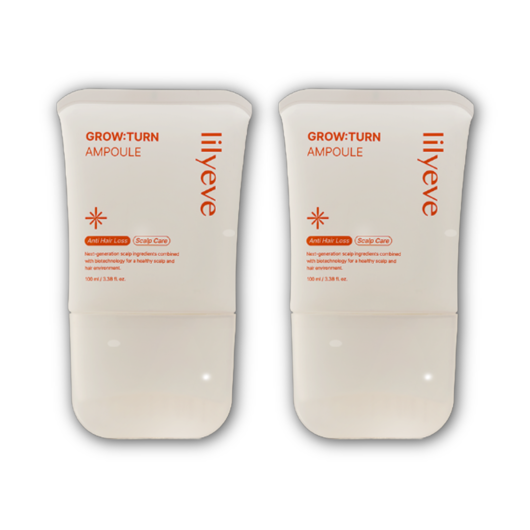lilyeve Growturn Brush Ampoule main 100ml, refill 100ml (7 Options)