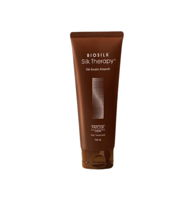 Silk Therapy Silk Keratin Line — No-Wash Treatment 60ml / Ampoule Essence 25ml / Ampoule Hair Pack 150ml (10 Options)