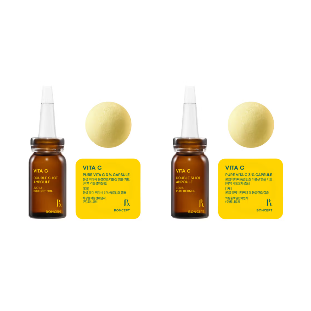 BONCEPT VITA C Freeze-Dried Double Shot Ampoule Kit (3 Options)
