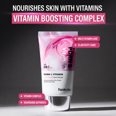 farm stay PDRN & Vitamin Advanced Sun Cream 50g (3 options)