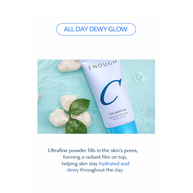 Enough Collagen 3X Moisture Sun Cream SPF50+ PA++++ 50ml (3 Options)