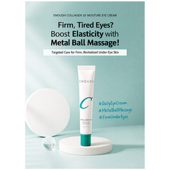 Enough Collagen 3X Moisture Eye Cream (Roll-on Type) 20ml (3 Options)