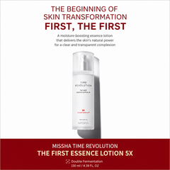MISSHA Time Revolution The First Essence Lotion 5X 130ml (3 Options)
