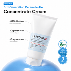 ILLIYOON Ceramide Ato Concentrate Cream 75ml / 150ml / 500ml (10 Options)