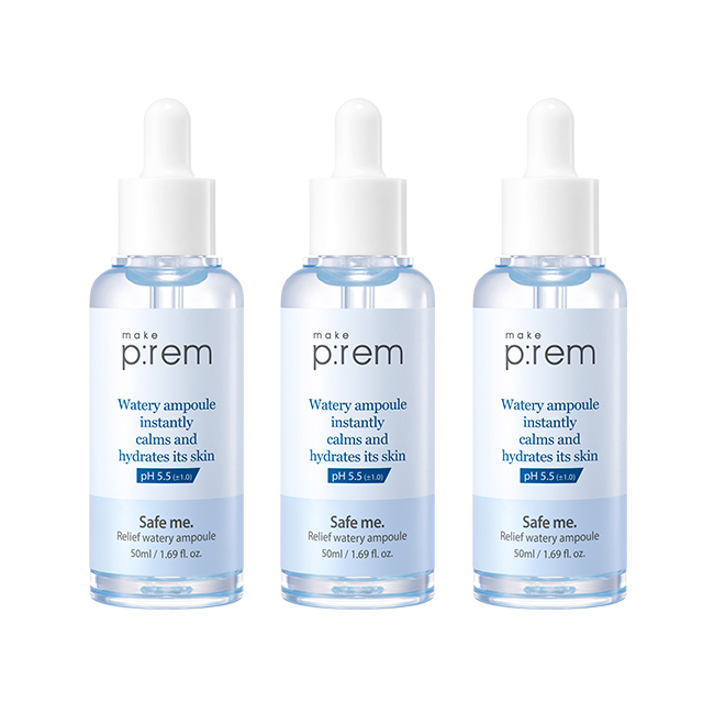 Make P:REM Safe me. Relief Watery Ampoule 50ml (3 Options)