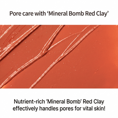 MISSHA Amazon Red Clay Wash-Off Pore Mask 110ml (3 Options)