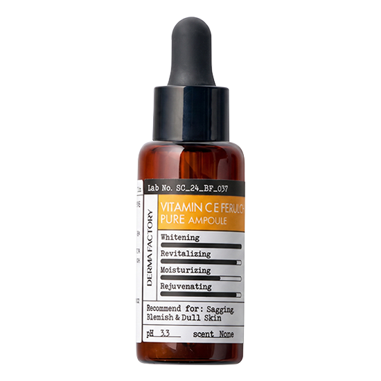 DERMA FACTORY Pure Vitamin C E Ferulic Ampoule 22ml ( 3 Options)