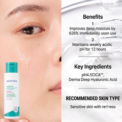 AESTURA A-Cica 365 Calming Skincare Set (Toner 200ml + Serum 40ml + Cream 60ml + Toner Pad 60 Pads) (13 Options)
