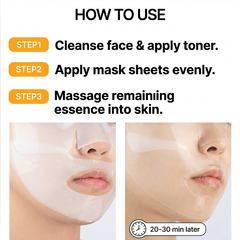 FARM STAY Hydrogel Mask 4 Type 35g × 5pcs (PDRN, Collagen, Bifida, Vitamin) (13 Options)