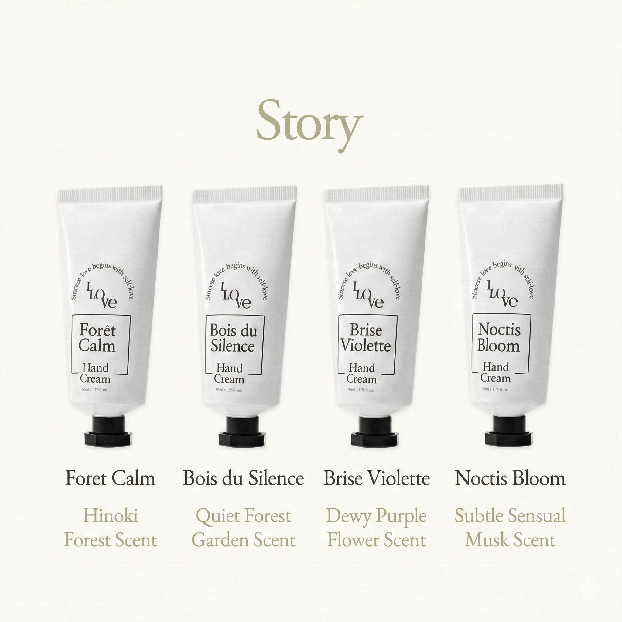 I.LO:VE Aromatic Hand Cream 50ml (4 Scents) (13 Options)