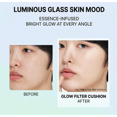 Enough Glow Filter Cushion SPF28 PA+++ 12g + Refill 12g (6 Options)