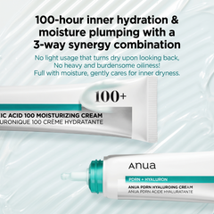 ANUA PDRN Hyaluronic Acid 100 Moisturizing Cream 60ml (3 Options)