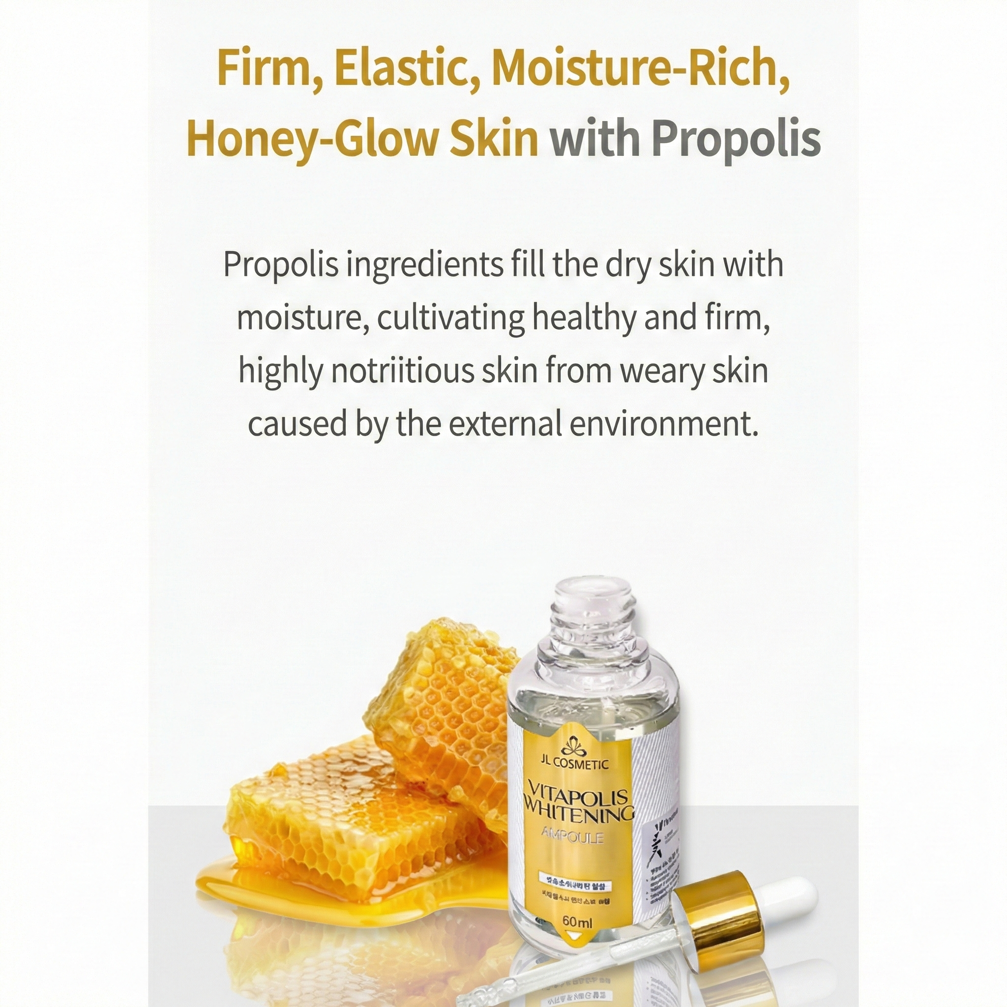 3W CLINIC LAB Vitapolis Whitening Ampoule  50ml (3 Options)